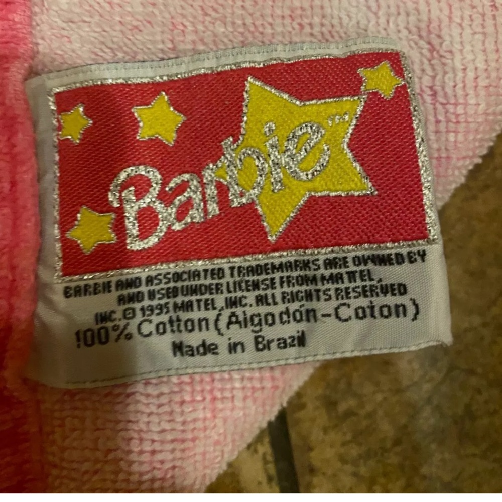 Vintage Barbie Towel
